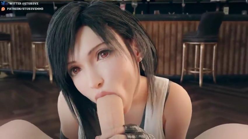 【3D终极幻想】蒂法痴女骑乘上位 饥渴难耐独爱巨根 骚穴吞吐不停歇